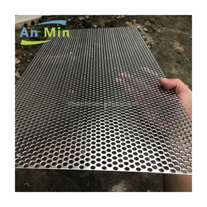 穴あき穴あき金属板ステンレス鋼亜鉛メッキ仕上げ溶接加工穴あきメッシュスクリーン - Product Image 4