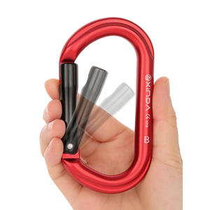 Mosquetón Tipo O Xinda de 11.6x6cm, Aleación de Aluminio, Cierre Rápido, Equipo de Escalada para Exteriores - Product Image 2