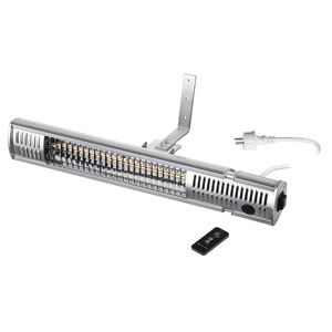FERVI Electric Bathroom Heater <b>Remote</b> <b>Controlled</b> Infrared Radiant Heater Energy Saving with EU <b>Plug</b> for Ceiling Installation - Product Image 1