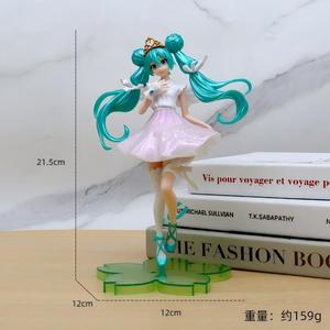 Figura de PVC de Alta Calidad, Sakura Miku, Coleccionable, Adorno de Escritorio de Anime para Chicas - Product Image 3
