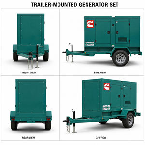 Generador Diésel Cummins de 800KVA, 1000KVA, 2000kVA para Plantas Industriales Grandes, Alta Eficiencia de Combustible, Funcionamiento Continuo de 247 Horas - Product Image 1