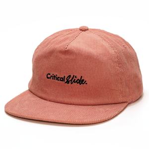 Gorras de Pana Personalizadas para Hombre, 5 Paneles, Cierre a Presión, Logotipo Bordado, Gorras Desestructuradas - Product Image 3