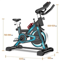 Vélo d'exercice de gym réglable, vélo statique à air pour le cyclisme sportif, vélo elliptique à vendre