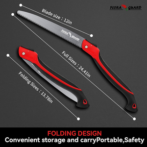 Folding mão viu para árvore poda, camping, jardinagem, caça. Madeira do corte, PVC, osso com projeto ergonômico do punho - Product Image 4