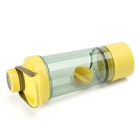 Logo personnalisé Sans BPA En Plastique Sports Gym Fitness Boissons Étanche Protéines Mélangeurs Shaker Bouteille D'eau Shakers Gobelets