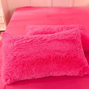 Juego de Ropa de Cama de 4 Piezas de Felpa de Piel Sintética Arcoíris OEKO-TEX, Suave y Cálido para Invierno, Funda de Edredón, Juego de Cama Certificado por OEKO-TEX al por Mayor - Product Image 3