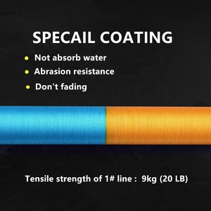 Línea de pesca larga Multicolor, línea de pesca de PE trenzada de 8 hebras, 100m, 300m, 500m, 1000m - Product Image 2