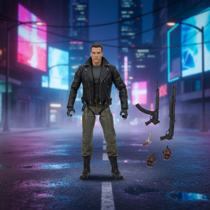 NECA Le Terminator T800 Version Endommagée par la Bataille <span class=keywords><strong>Arnold</strong></span> Schwarzenegger Robot Figurine d'Action en PVC de 7 Pouces Vente en Gros - Product Image 6