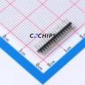 2LP000M022 Pin Header Bent Lead Through Hole,P=1.27mm Connector 1x16P 1.27mm Single Row 16P - Product Image 1