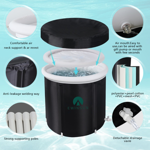 Ewinsun-Tienda moderna de sauna de <span class=keywords><strong>vapor</strong></span> húmedo, conveniente <span class=keywords><strong>baño</strong></span> de hielo portátil para recuperación corporal, nueva característica popular para conocedores de la salud - Product Image 3