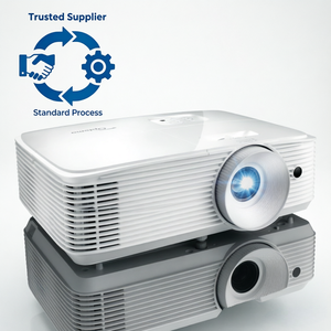 Projecteur pour cinéma à domicile, projecteur de films pour cinéma <span class=keywords><strong>en</strong></span> plein air, DLP <span class=keywords><strong>Smart</strong></span> Android <span class=keywords><strong>TV</strong></span> <span class=keywords><strong>WiFi</strong></span>, simulateur de golf, écran HD - Product Image 2