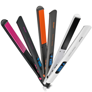 Lisseur de cheveux électrique professionnel Raf, nouveau, à plaques céramiques flottantes, écran LCD, chauffage rapide PTC, 56W, double usage sec/humide, pour usage domestique - Product Image 5