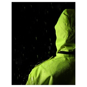 Veste de travail haute visibilité Jessubond pour hommes, doublée polaire, anti-poussière, pour travaux manuels, uniforme de travail - Product Image 4