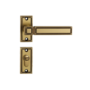Maniglia per Porta Sottile di Lusso <span class=keywords><strong>Italiana</strong></span> in Lega di Zinco, Leva Minimalista per Porte in Legno e Alluminio con Set Serratura di Design di Alta Gamma - Product Image 3