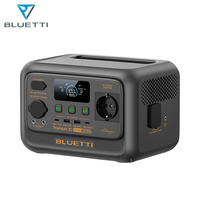 Station d'alimentation portable EB3A 268Wh 600W à batterie lithium-ion MPPT, onde sinusoïdale pure, pour camping, générateur solaire d'urgence