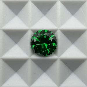 HQ đá quý vòng 2-12 mét màu xanh lá cây <span class=keywords><strong>CZ</strong></span> tổng hợp Cubic Zirconia Emerald đá giá - Product Image 2