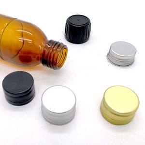 Amber Kogel Ronde Magere Siroop Farmaceutische Glazen Flessen Met 28Mm Afdichting 125Ml 4.2 Oz Amber Glazen Siroop Fles 28Mm T/E Afwerking - Product Image 3