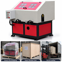 Machine de polissage de tubes ronds en acier inoxydable multifonctionnelle automatique 4 kW avec couvercle anti-poussière haute précision