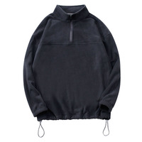 Vente en gros de manteaux d'hiver colorés avec poches zippées, vestes, sweatshirts, veste polaire Sherpa, manteaux avec logo brodé pour hommes