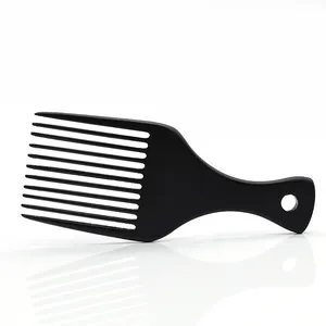 Beard Comb Wood Natural Black Wooden African Afro Hair Comb Beech Wood Pick Beard Comb With Eco Friendly