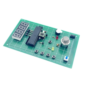 OKYN-G5294 เครื่องทดสอบความเร็วปฏิกิริยาแบบดิจิตอลชุด DIY เกมอิเล็กทรอนิกส์บอร์ดฝึกบัดกรีการทดลองทางวิทยาศาสตร์โครงการการศึกษา - Product Image 1