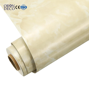 Papel Tapiz 3D Amarillo con Diseño de Mármol ORON DECO, <span class=keywords><strong>Adhesivo</strong></span> para Cubrir Encimeras, Autoadhesivo para Gabinetes de Cocina y Baño - Product Image 1