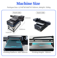 Impresora UV Plana Automática FULIYIN 6090 I3200, Máquina para Hacer Logotipos en Película UV Flexible, Alta Precisión, Alta Adhesión, Logotipos de Marcas de Ropa Deportiva UV