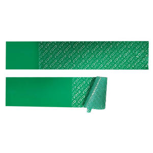 Étiquettes d'emballage en PET vertes anti-contrefaçon, inviolables, avec design VOID sans transfert pour boîte cadeau - Product Image 5