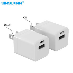 SIMSUKIAN Coque Mini PD20W Max ChargerType C GAN chargeur mural pour téléphone intelligent/autres outils à main/airpod Max - Product Image 1