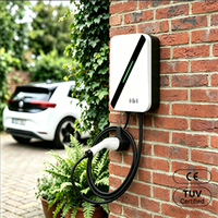 Station de recharge pour véhicules électriques 7kW, charge rapide 32A 220V, compatible usage domestique, pistolet de recharge AC pour Hongqi, Changan, BYD