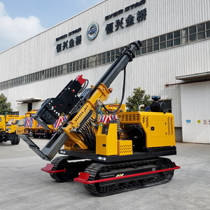 Hengxing - Perforadora de Tornillos de Cimentación con Control Remoto y Riel Guía Giratorio para Construcción de Granjas Solares para el Mercado de Indonesia - Product Image 4
