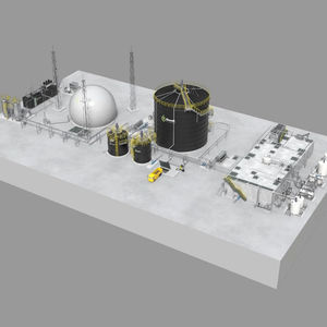 Coût d'une usine de valorisation des déchets, technologie de digestion anaérobie CSTR, conception de biogaz - Product Image 2