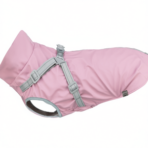 Impermeable para Perros Pontis Rain Harness Cape Xs Rosa con Correas Ajustables para Uso en Exteriores - Product Image 2