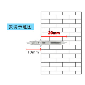 Clous invisibles Suzhou Science Popularization 30 mm pour l'installation de plinthes en bois - Product Image 1