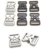 Boucles de ceinture tactique 25MM à dégagement rapide latéral pour sacs à main, sacs à dos et bandoulières réglables d'extérieur