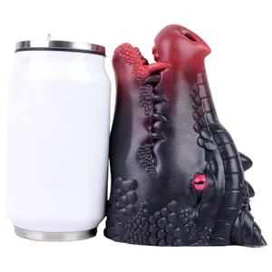 Babeishine Dragon Mouth Pocket Pussy Stroker en silicone, masturbateur masculin réaliste texturé, fantaisie animal, fellation, masturbation - Product Image 5