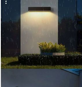 โคมไฟติดผนังกันน้ำแบบทันสมัย IP65 ไฟ LED ส่องขึ้นลง สำหรับสวน ทางเดิน ลานบ้าน - Product Image 3