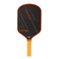 Raquette de tennis personnalisable en tissu coloré texturé givré, fibre de carbone T700, nid d'abeille 16 mm, haute qualité, approuvée USAPA