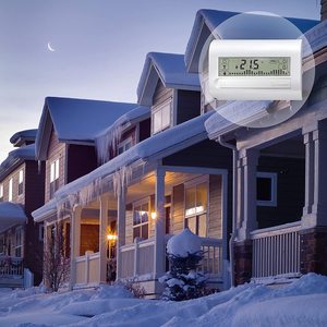 Cronotermostato da Parete Finder Basic Touch 21.5 C Bianco Programmabile per Controllo HVAC - Product Image 2