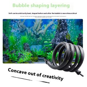 Tanque de peces, aireador de tiras de burbujas, difusor de múltiples orificios para acuario, decoración de barra, tubo de burbujas, accesorio de bomba de aire - Product Image 3