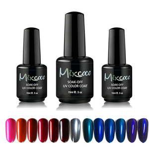 Muestra gratis de belleza Nai arte uñas de Gel polaco mujeres maquillaje accesorios Gel metálico polaco Uvgel esmalte de uñas - Product Image 3