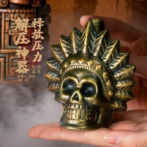 Sifflet de la mort aztèque : Sifflet de cris authentique à l'aspect humain, le sifflet de cris le plus puissant à plus de <span class=keywords><strong>125</strong></span> décibels - Cadeaux pour hommes - Product Image 3
