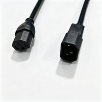Cordon d'alimentation BS Standard C13 à C14, conducteur en cuivre pur, gaine en PVC, 13A 250V AC, rallonge pour appareils électroménagers