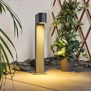 حديث من الألومنيوم المصبوب ip44 ثابت للحديقة في الأسفل مربط للحديقة في الهواء الطلق أضواء حديقة gu10 - Product Image 2