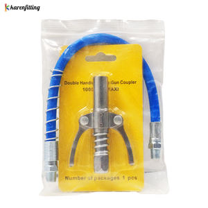Acoplador de Pistola de Engrase OEM de Acero Resistente con Bloqueo Fuerte de 10000 PSI y Liberación Rápida - Product Image 2