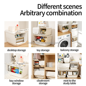 Vsuch Nhà Máy Phòng Khách Lưu Trữ Tổ Chức Góc Có Thể Gập Lại Tiêm Nhựa Đồ Chơi Quần Áo Hộp Lưu Trữ & Bin Cuốn Sách Lưu Trữ Phòng Trẻ Em - Product Image 6