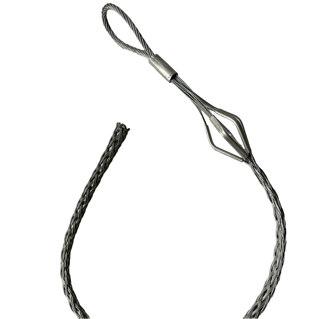 Single Eye ST Type Cable Grips Double Weave Wire Mesh Cable Puller 40-50mm Cable Grip Accessory for Wiring Accessories