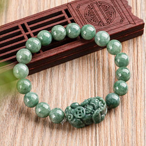 Bracelet en jadéite naturelle authentique Pixiu, bijoux pour femmes, vente en gros de jade, design original SL115 - Product Image 3