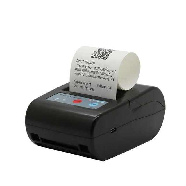 Xtester P58E 58mm Mini Thermal Receipt Printer 2-inch Portable for Android Sticker Electronic Mobile Wireless Easy Use 1 Year