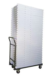 फैक्टरी मेड सुपर Strudy स्टील होटल भोज खड़ी तह कुर्सी ट्राली डॉली - Product Image 2